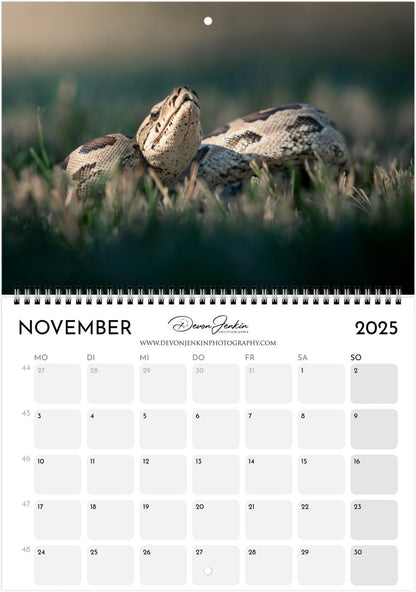 2025 Conservation Calendar