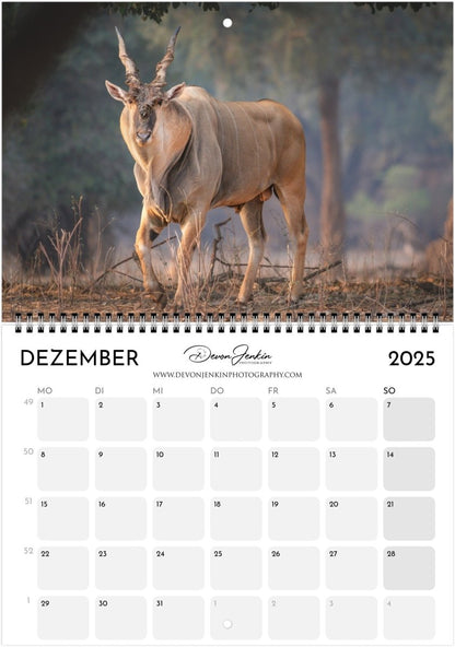 2025 Conservation Calendar