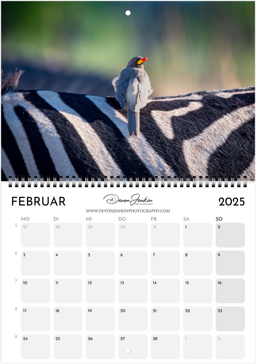 2025 Conservation Calendar