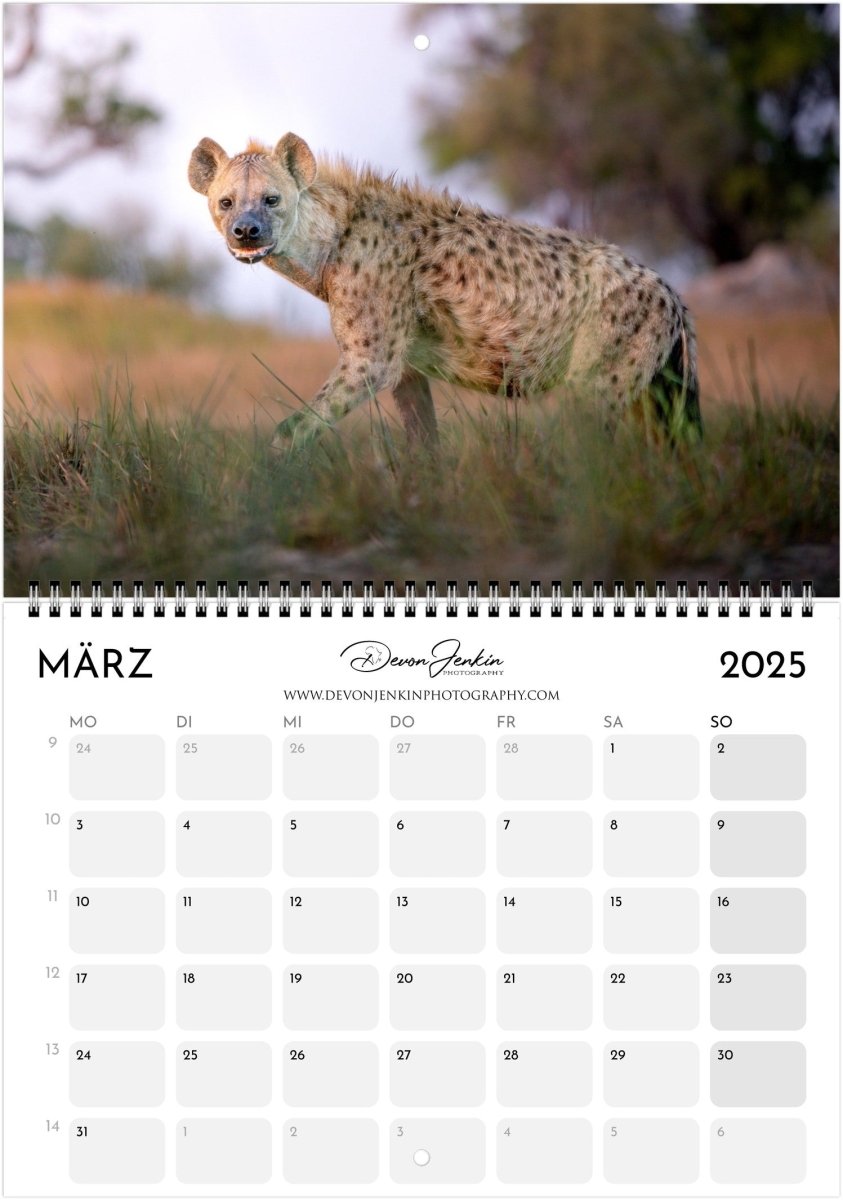 2025 Conservation Calendar