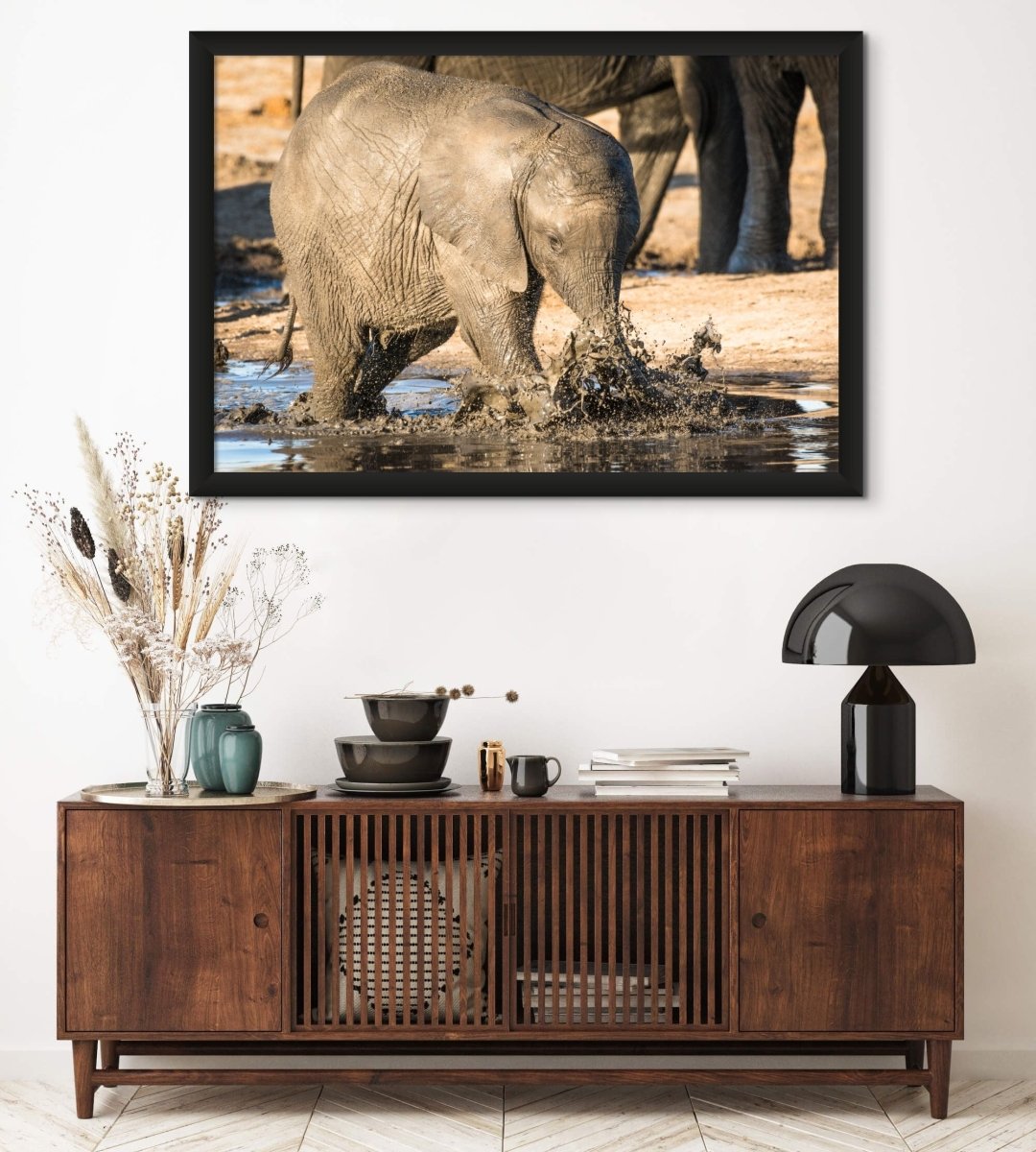 BATHTIME - Fine Art Print - Limited edition - Wall art - African Wildlife Photography