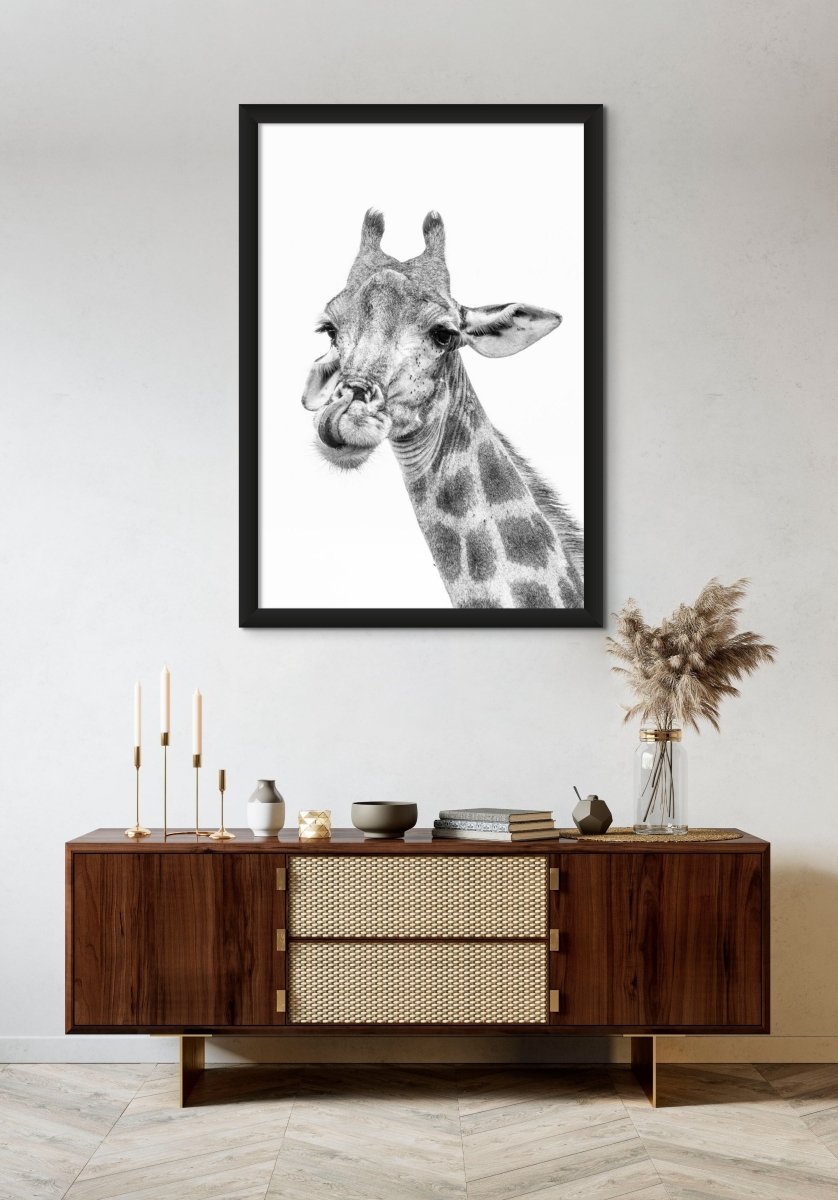 MUZZLE CLEANSE - Fine Art Print - Limited edition - Wall art - African Wildlife Photography